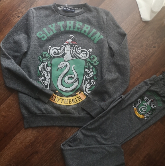 Harry Potter Slytherin House legging sweatshirt - Picture 1 of 5